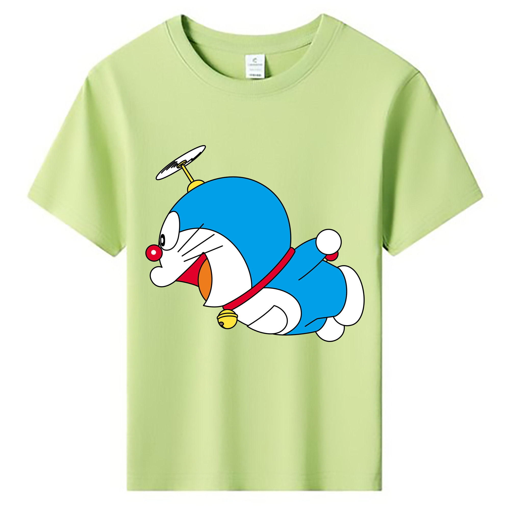 （画像用） ドラえもん Doraemon 綿100％キッズTシャツ（フロントプリント）